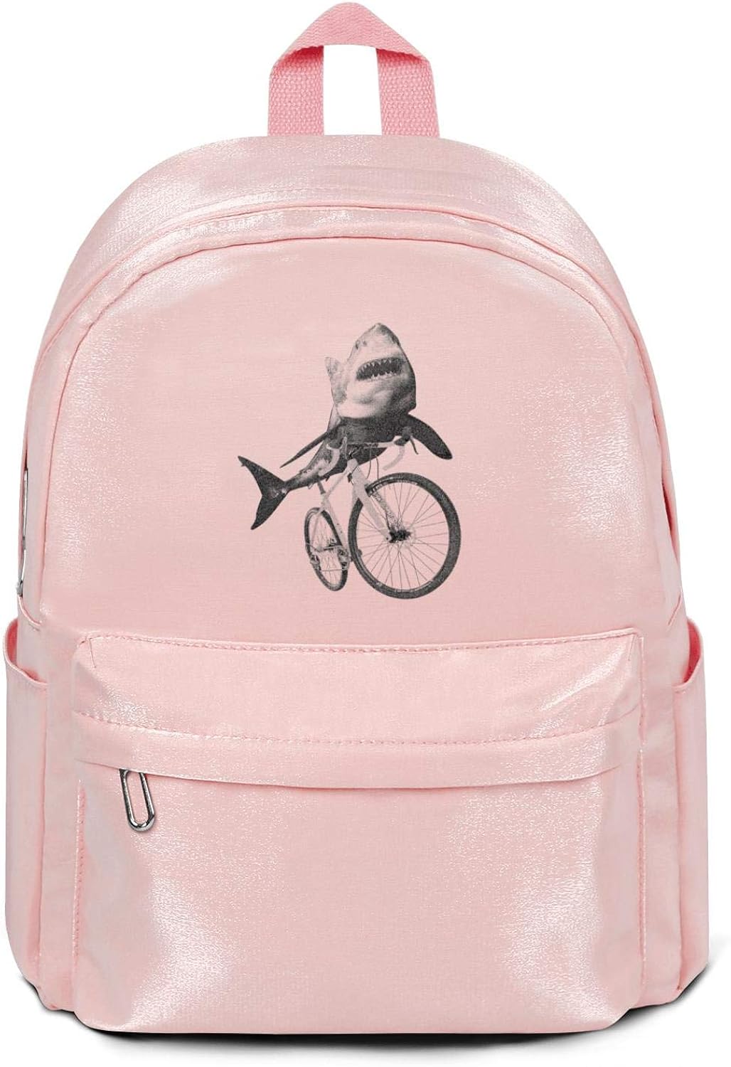 LHSCVJSEKL Sharks Will Kill You School Backpack Nylon Mini Backpack for Women Men Fun Vans Backpack Unisex