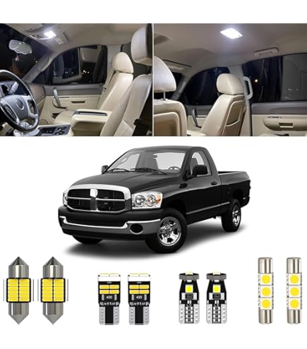 Amazon.com: Xpismii 14 Piece 6000K White Ram Interior LED Light