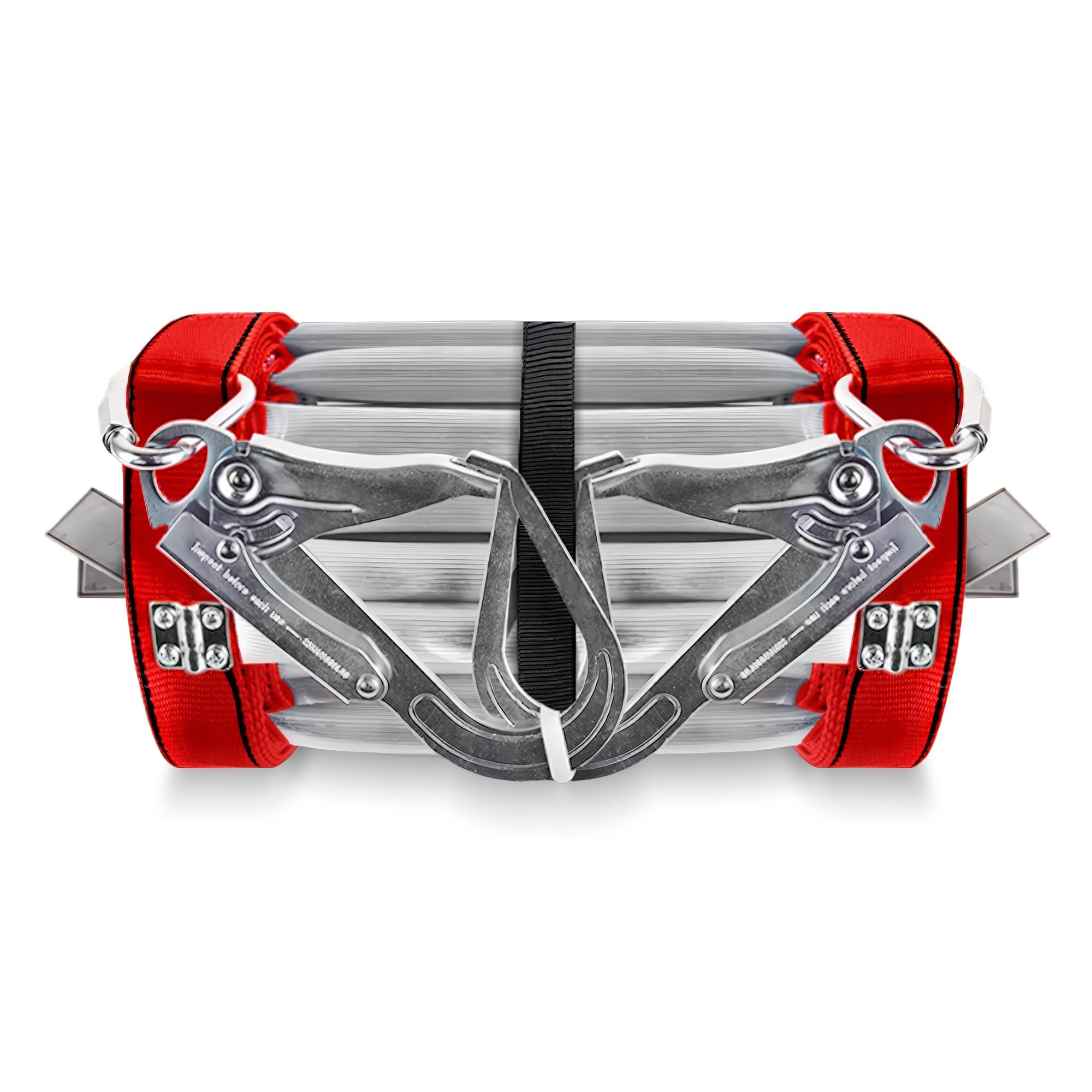 Photo 1 of Collapsible Fire Escape Ladder,Lightweight Fire Ladder 2 Story with Widen Feet, Reusable & Anti-Slip Emergency Ladders for Windows and Balcony