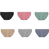 Hanes women's Hi-Cut Panties Pack, Lightweight Cotton Hi-Cuts, 6-Pack (Retired, Colors May Vary)