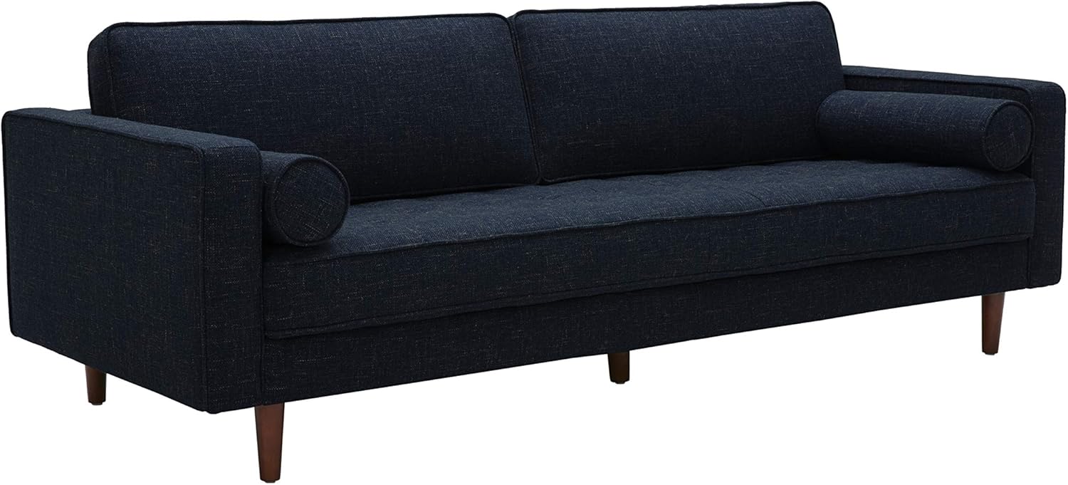 Best dark blue mid century couches