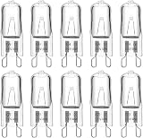 SCNNC G9 Halogen Bulbs 230V 40W Dimmable 480LM 2700K 360° 10 Pack view 1