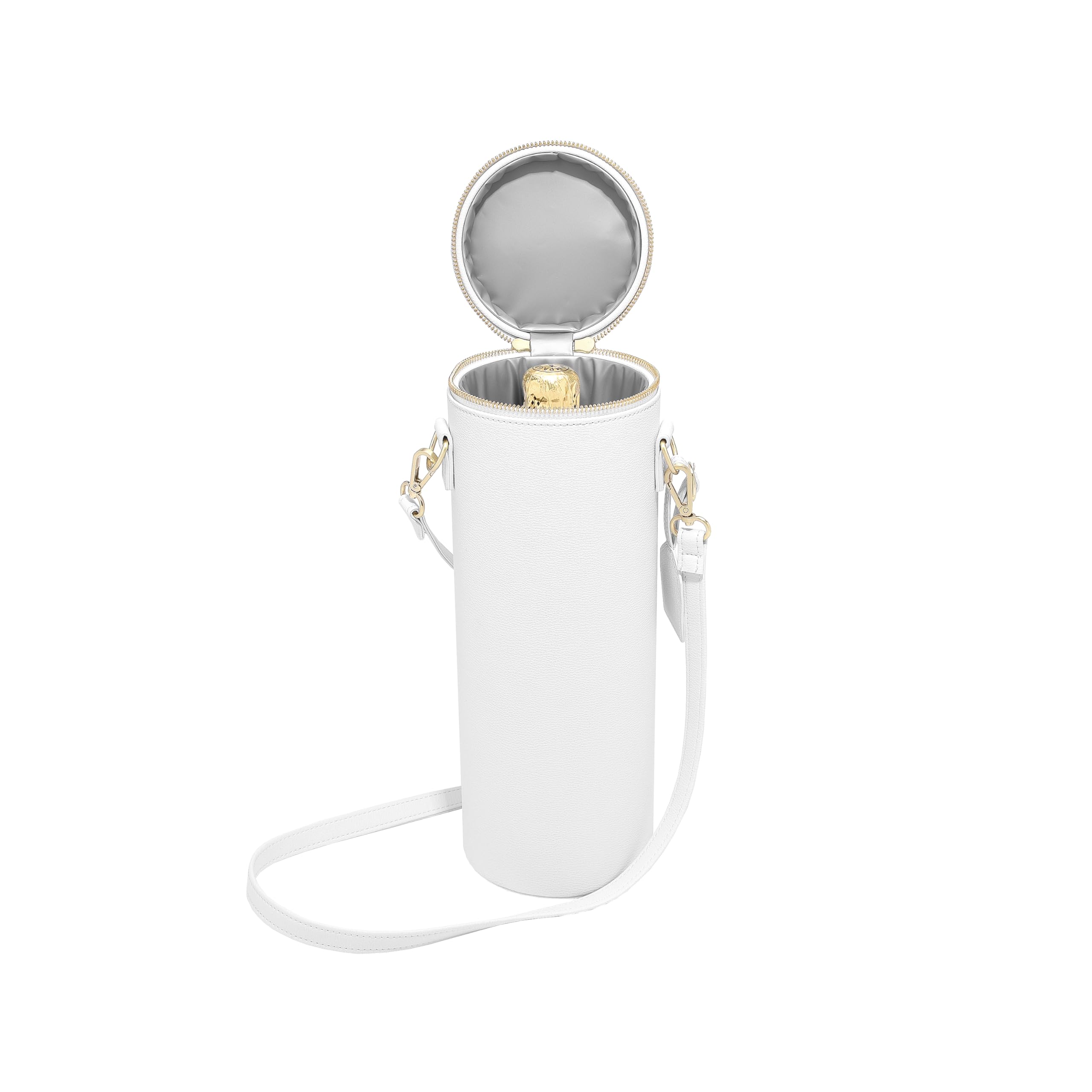 Stackers Pebble White Champange Bottle Bag