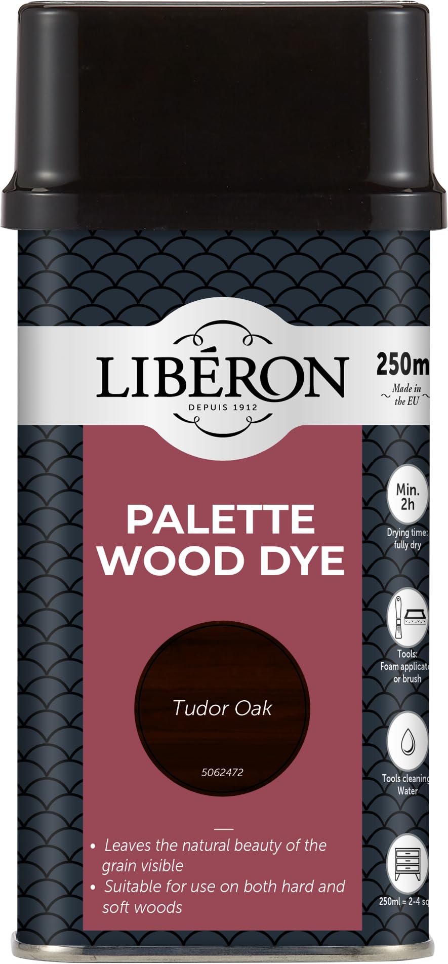 Libéron Palette Wood Dye Tudor Oak 250ml