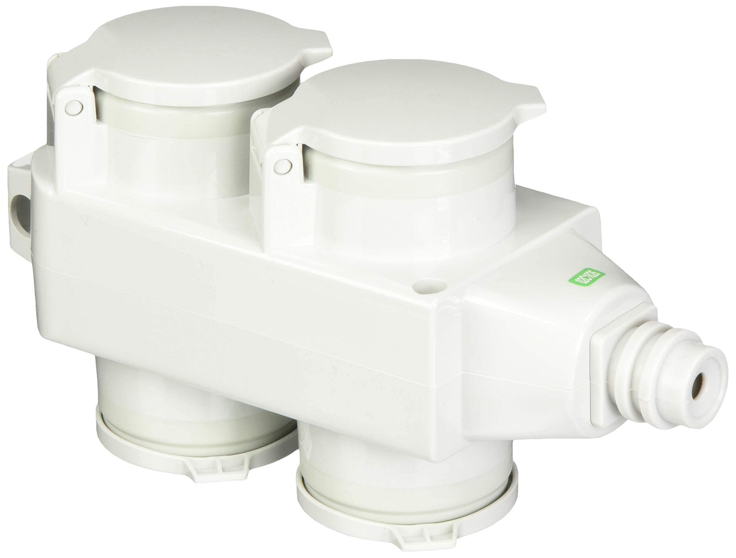 4-Way Coupling Grey IP54