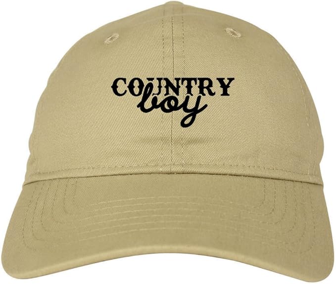 Country Boy Dad Hat Baseball Cap Beige at Amazon Men’s Clothing store