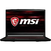 MSI Newest GF63 Thin Gaming Laptop, 15.6" FHD 144Hz, Intel i5-11400H, RTX 3050, 16GB RAM, 512GB NVMe SSD, Windows 11, Aluminu