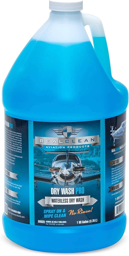 Dry Wash Pro Dry Wash Aircraft Waterless Wash by RealCean