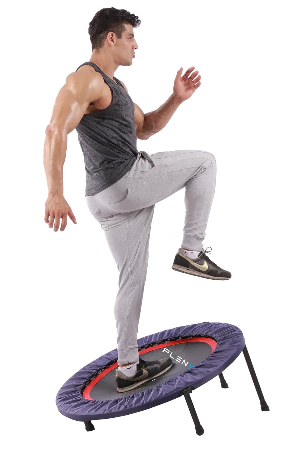 PLENY 38" Mini Fitness Trampoline 