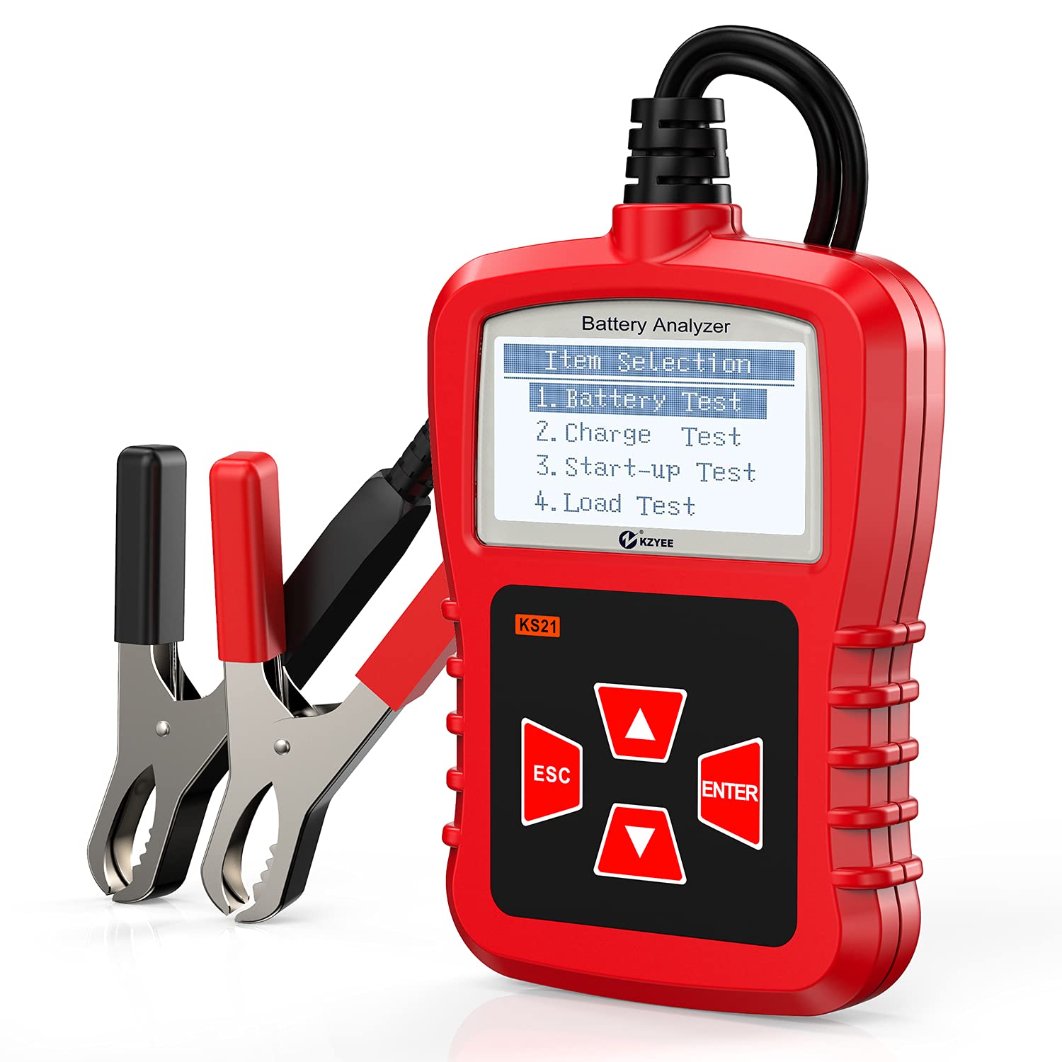 DollaTek 12V Car Battery Tester - 100-2000CCA Load Tester For Automotive & Alternator Fault Diagnosis