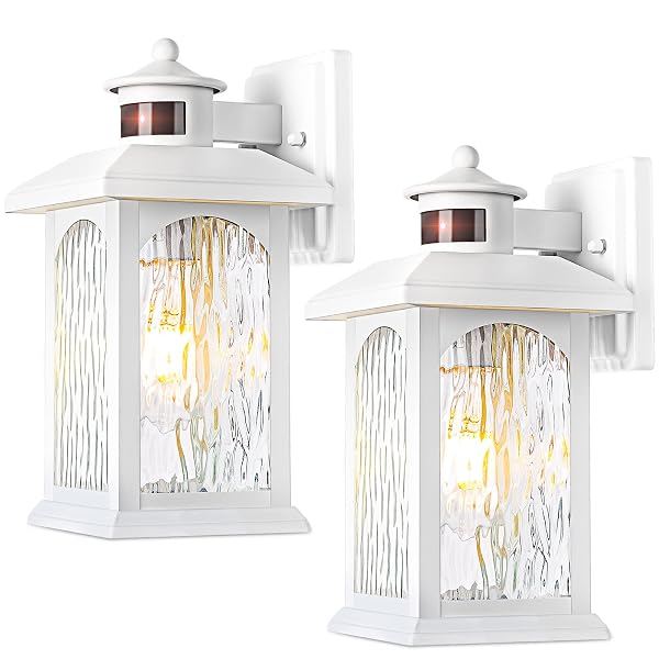 ADVANCED MOTION SENSOR OUTDOOR LIGHTS 2 PACKS –...
