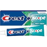 Crest + Scope Complete Whitening Toothpaste Minty Fresh oz, Mint, 5.4 Ounce