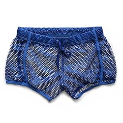 FIROTTII Mens Mesh Shorts Sexy Boxers See Through
