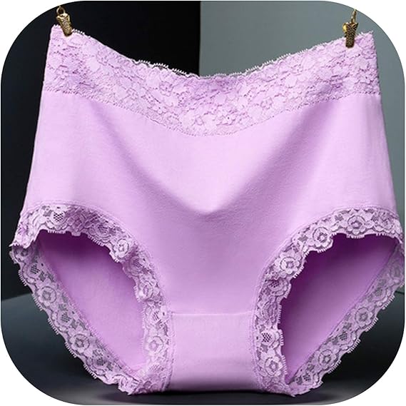 Sexy Panties Women's Underwear High Rise Cotton Briefs