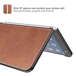 Feitenn Leather Slim Case for Microsoft Surface Duo