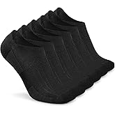 Busy Socks No Show Merino Wool Athletic Running Socks for Men Women,Low Cut Thin Soft Sport Wool Socks with Non-Slip Grips