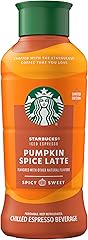 Starbucks Ice Pumpkin Spice Latte, 40 fl oz Bottle