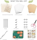 Rhykoka Flower Press 8-Layer 6.3x8.3 inch Wooden Leaf Pressing Kit view 3