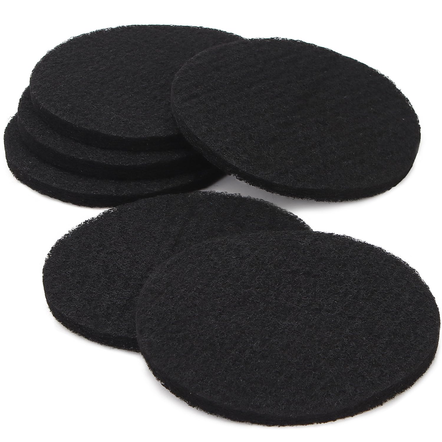 LTWHOME Activated Carbon Filter Pads Suitable For Eheim Ecco Pro 130/200/300 Ecco 2232/2234/2236(Pack of 6)