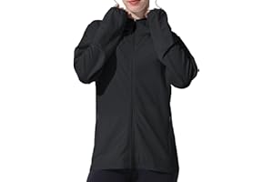 ANGEL CITIZ Women's UPF 70+ Sun Protection Hooded Jacket Lightweight Long Sleeve Sun Shirt for Women with Pocket