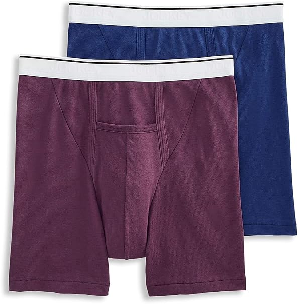 Jockey Men's Underwear Pouch Boxer Brief 2 Pack Amazon.ca Clothing