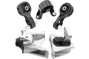 SHICHU Engine Motor Mount Compatible with 2007 2008 2009 2010 2011 CR-V 2.4L L4 4WD FWD Replacement for A4535 A4536 A4595 A4598 A65010