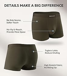 DAVID ARCHY Mens Underwear Trunks Comfortsoft
