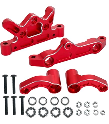 GoHobby Bras De Suspension Inférieur Arrière En Aluminium Pour Camion RC ARRMA Kraton 8S BLX échelle 1/5 (1 Paire), Remplace Les Mises à Niveau ARA330590 (vert