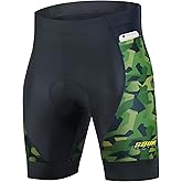Souke Sports Padded Bike Shorts for Men Cycling Bicycle Shorts Comfortable Road Biking Pants