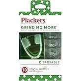 Plackers Grind No More Night Guard, BPA Free, One Size Fits All, 10 Count (Pack of 1)