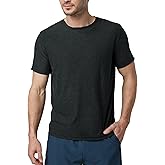 Velou Men's T-Shirts Ultra Soft Premium Short Sleeve Workout Shirts for Men Casual Crew Neck Summer Basic Gym Athletic Shirts