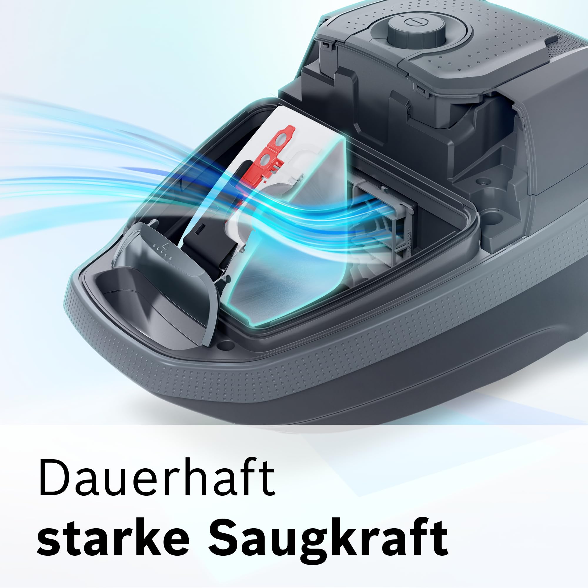 Bosch Staubsauger mit Beutel Serie 8 BGL8XPER, ideal für Allergiker, Hygiene-Filter, 10 Jahre Motorgarantie, XXL-Polsterdüse, XXL-Fugendüse, langes Kabel, Made in Germany, leise, 700 W, blau 5
