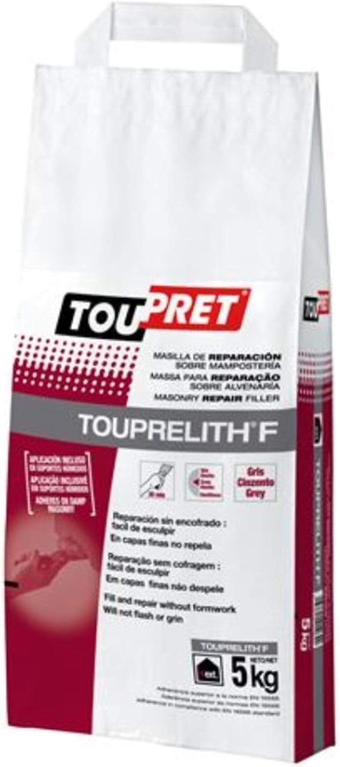 Toupret 66205 Touprelith Masonry Repair Filler, Grey - Image 3