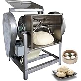 TECHTONGDA Commercial 110V Electric Dough Mixer Mixing Machine 25KG Heavy Duty Food Flour Mixer Spiral Dough Kneading Machine with 90 Degree Tilt Bucket for Restaurant School