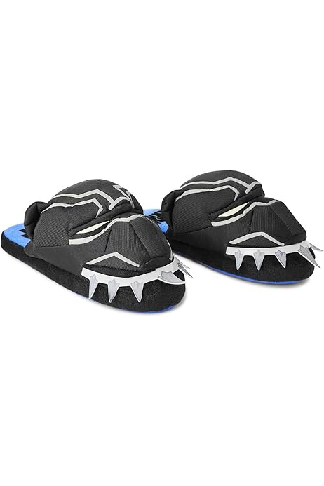 black panther boys slippers