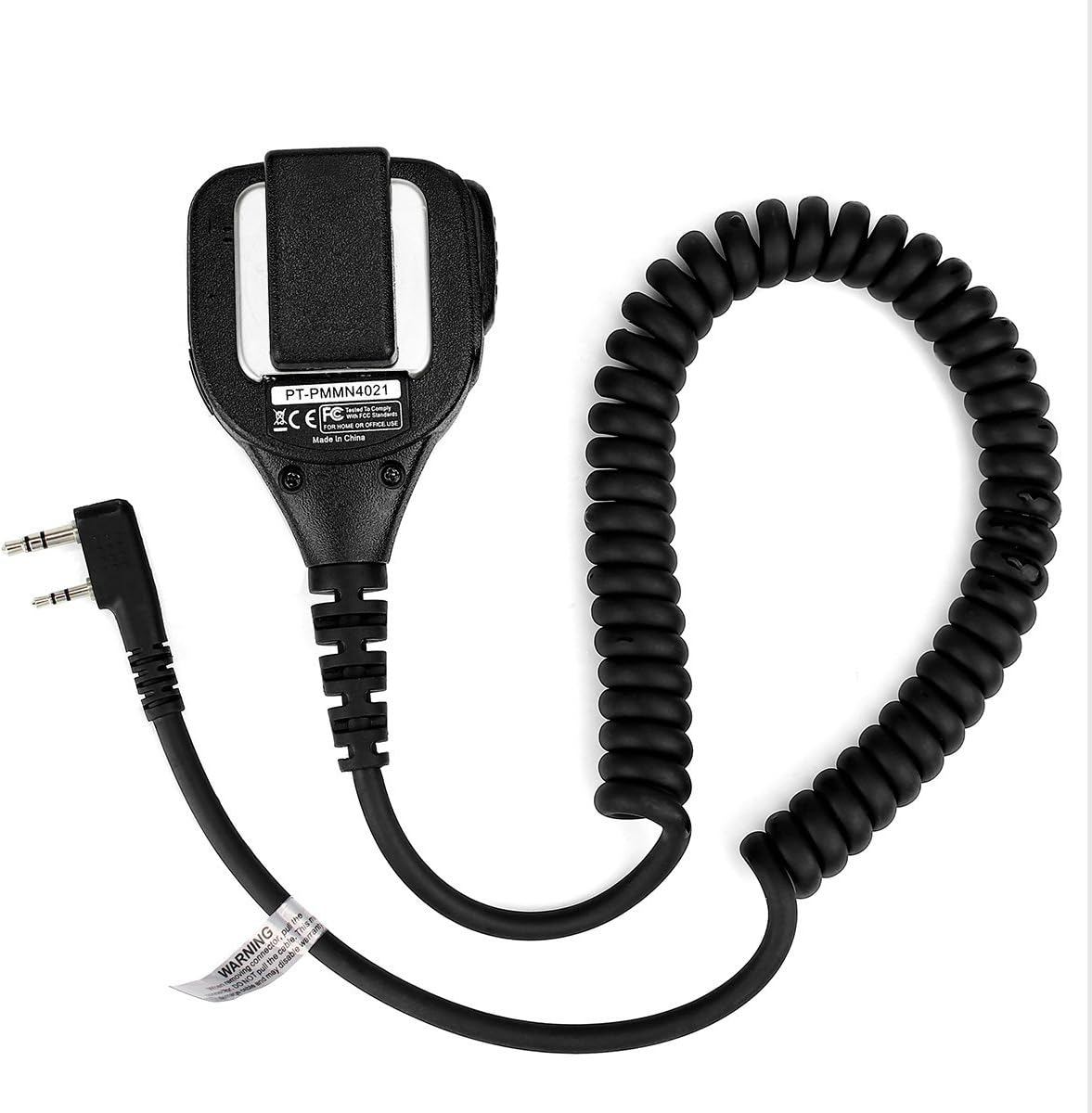 Retevis RS112 Walkie Talkie Handheld Speaker Mic IP54 Waterproof Mic Compatible with Two Way Radio Retevis RT24 RT27 RT619 RT622 Baofeng UV5R Kenwood 3.5mm Audio Jack Remote Speaker Mic (1 Pcs) - Image 5