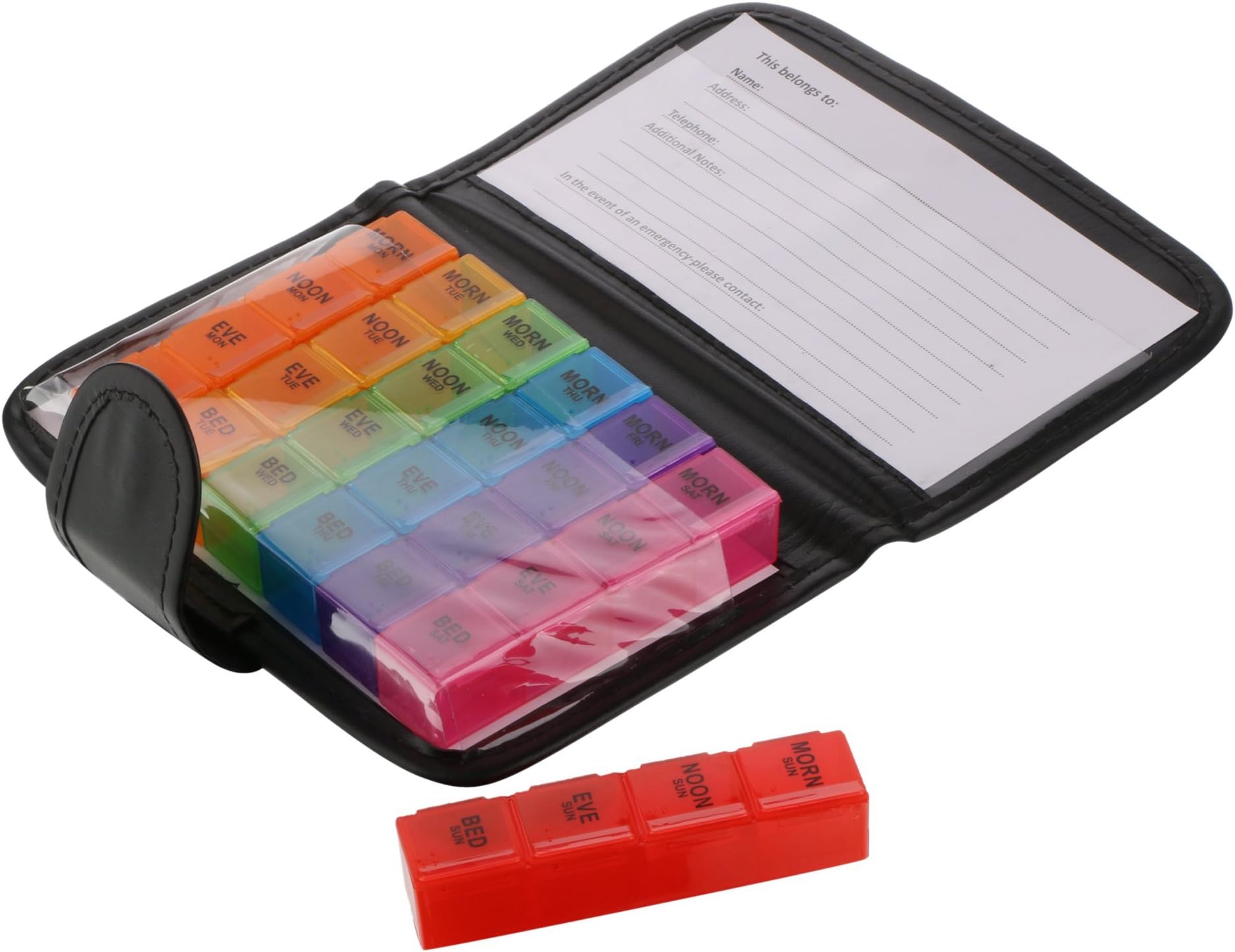 Miamour Wallet Plastic Pill Box