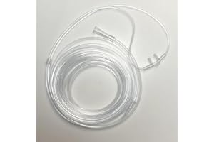 ZIQING Nasal Cannula for Oxygen Concentrator, 25ft Oxygen Tubing Reusable Soft(Pack of 2)