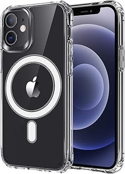 Melma Funda Compatible Con Magsafe Para Iphone 12 Mini 12 Pro 12 Pro Max Magnet Clear Case Carcasa Protectora Amazon Es Electronica
