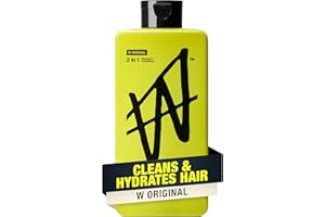 W by Jake Paul Men’s 2-in-1 Shampoo and Conditioner, Full Looking Hair, Deep Clean & Hydrating, Original Scent, 16 fl oz