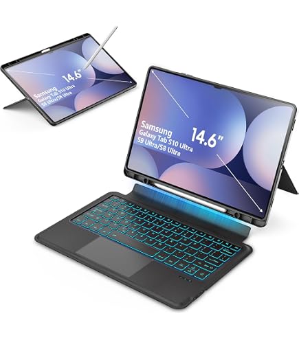 Amazon.com: Samsung Galaxy Official Slim Book Cover Keyboard for