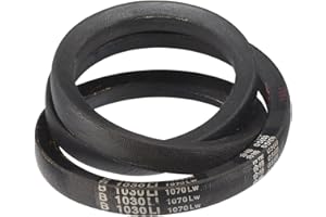 uxcell 3 Pack B40 1/2 Classic Wrapped V-Belt, 43" Outside Circumference Wrapped Industrial Rubber V-Belt B Profile V-Belt for