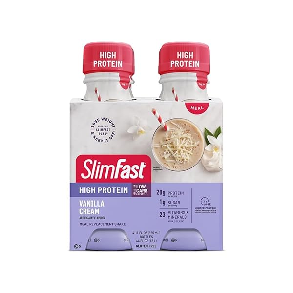 SLIMFAST ADVANCED NUTRITION HIGH PROTEIN MEAL REPLACEMENT SHAKE,...