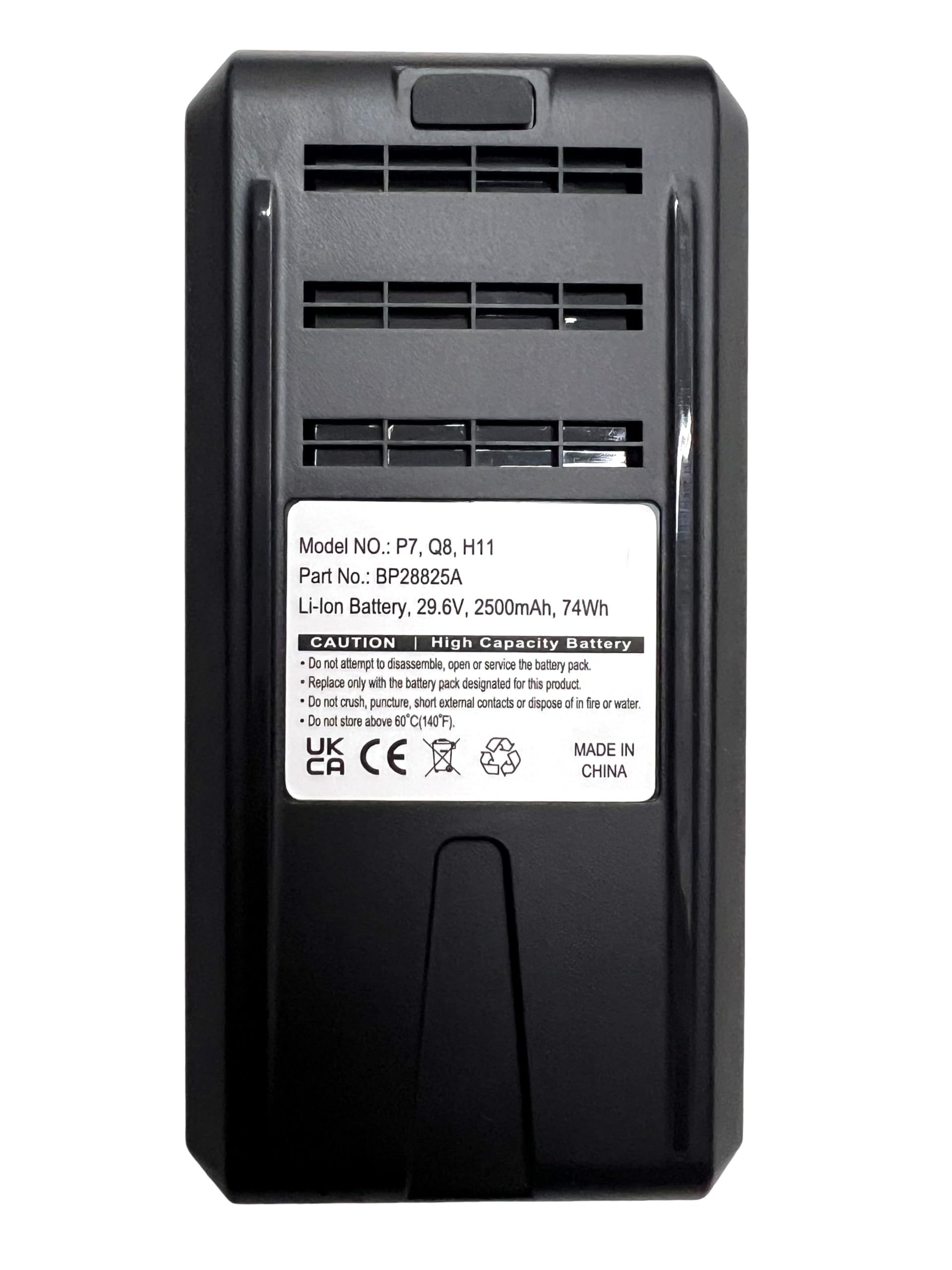 Photo 1 of DCH 2500mAh Battery Replacement for Eureka H11 Handheld Cordless Vacuum C H11 BP28825A
