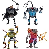 PlayMates Teenage Mutant Ninja Turtles Mix N Match Robots 4-Pack Bundle Toys