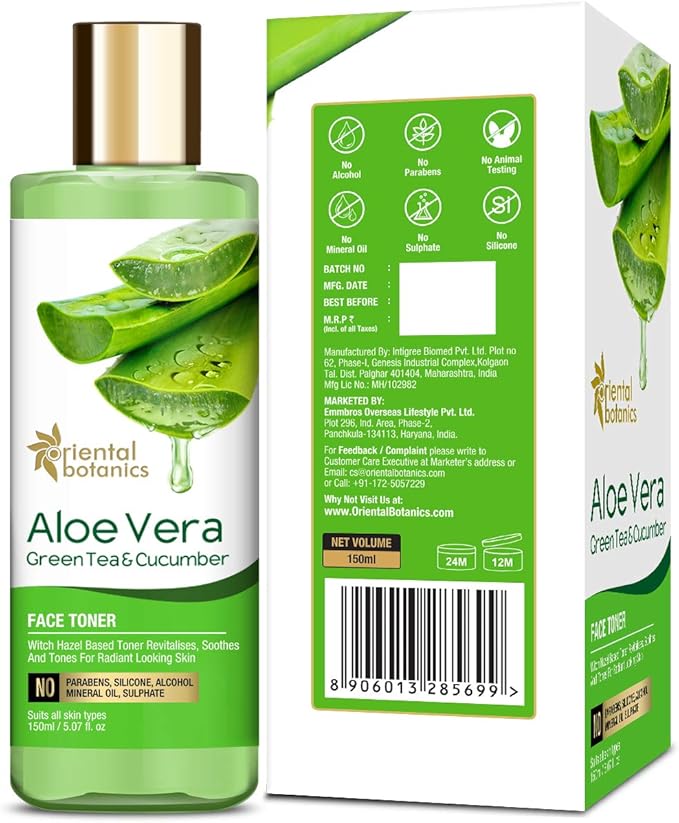 best aloe vera toner