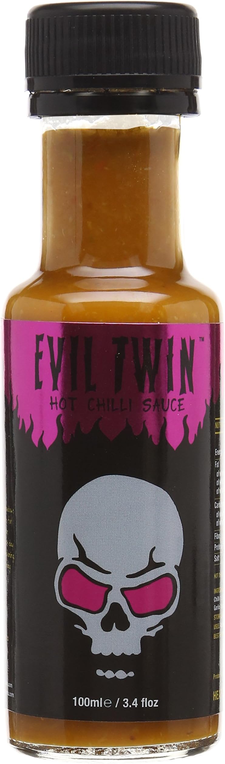 Grim Reaper Evil TwinDeadly Hot Chilli Sauce 100 ml