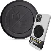 Mob Armor Magnet Flex Plate Phone Mount for MagSafe | 2mm Slim Rubber Magnetic Plate, Wireless Charging Compatible, Works w/ iPhone &amp; Android, For Car Mounts, Home &amp; Gym