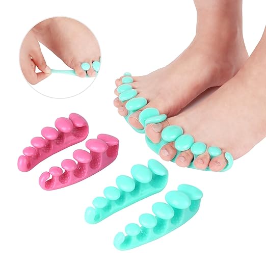 Molain Corrector de Juanete del Dedo del Pies Protector Plancha Pies Esparcidor Separador debos