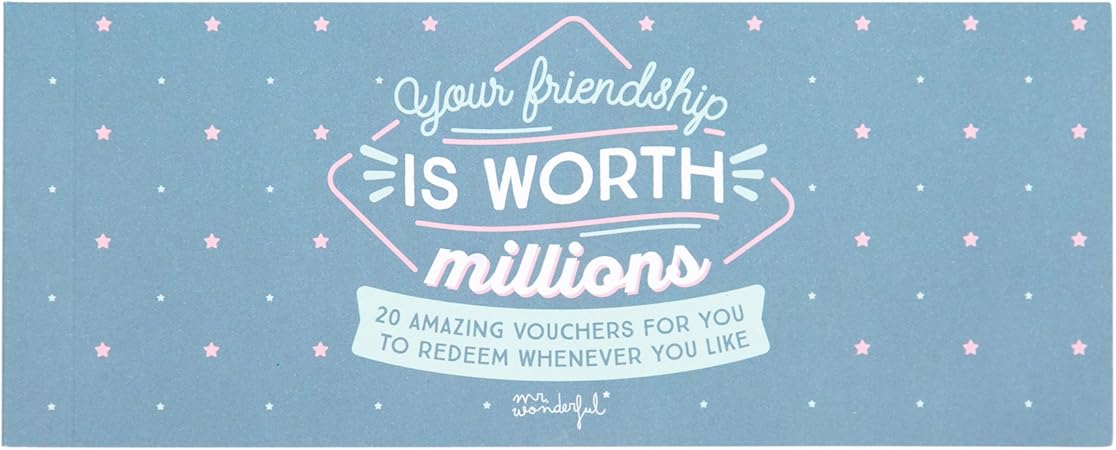 Mr. Wonderful Vouchers for a friend 